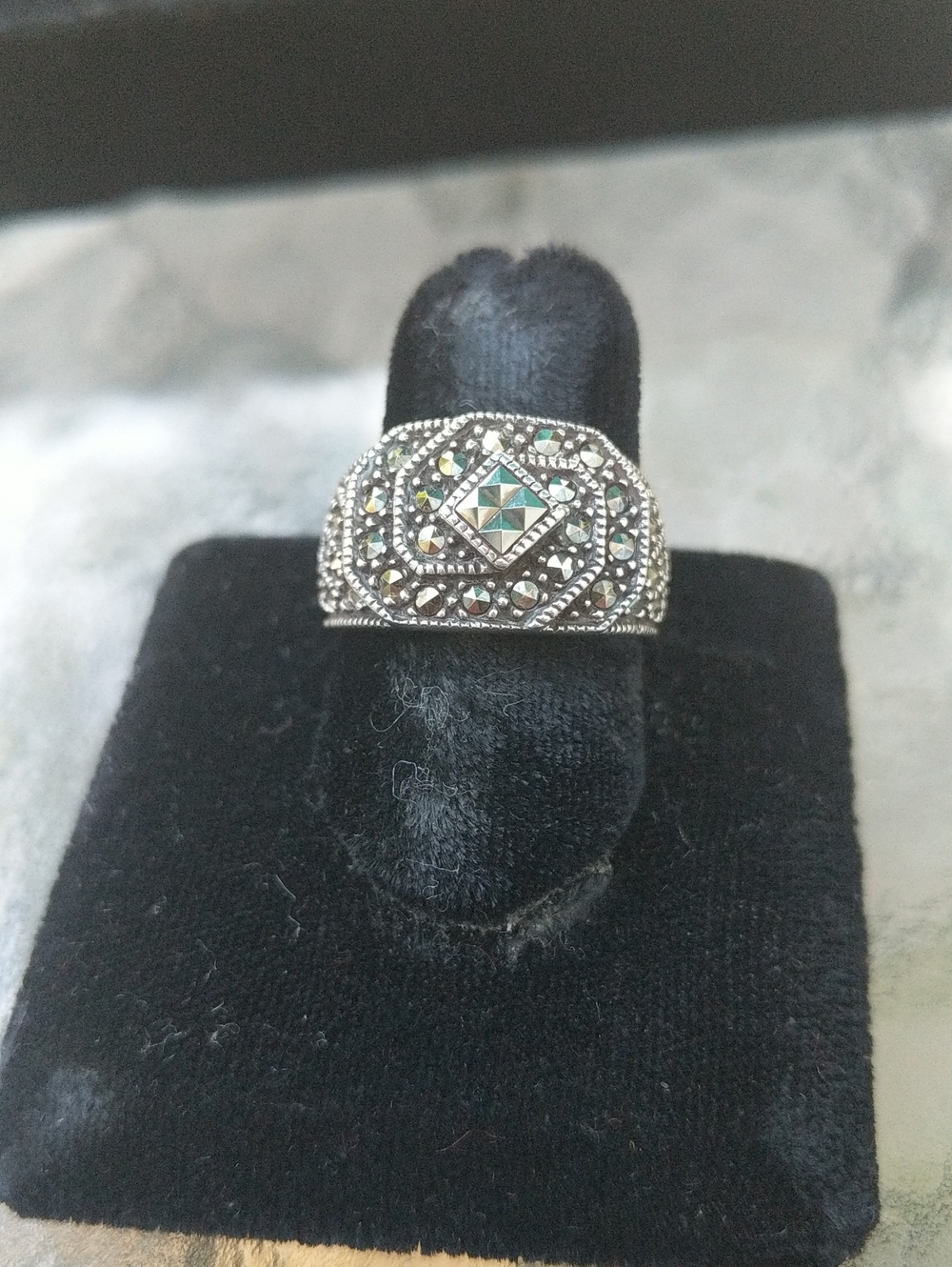 Judith Jack Sterling Silver Ring